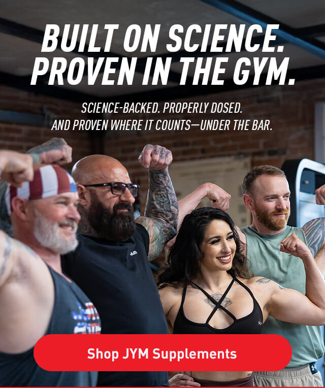 JYM Supps: Builld on science - shop now