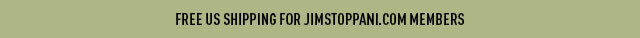 Free US shipping for JimStoppani.com members