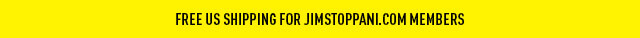 Free US shipping for JimStoppani.com members