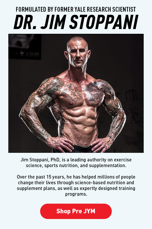 Formulated by Dr. Jim Stoppani
