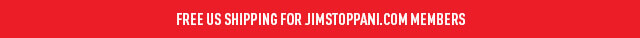 Free US shipping for JimStoppani.com members