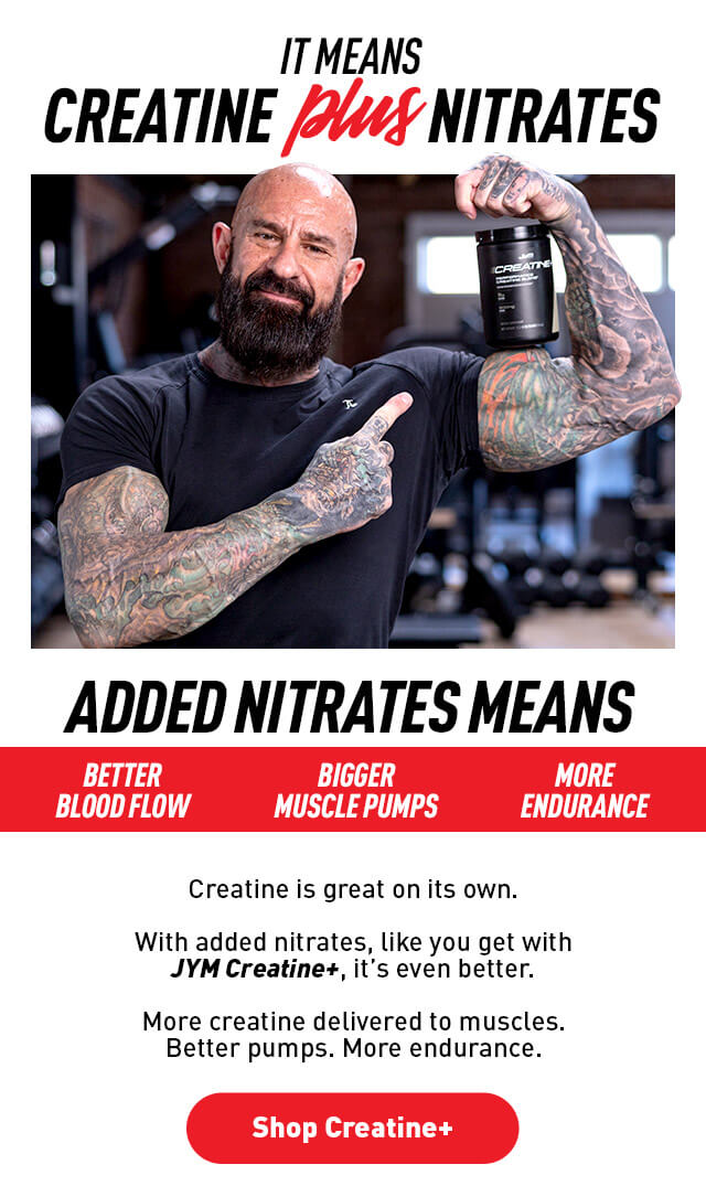Here's what added nitrates means with creatine