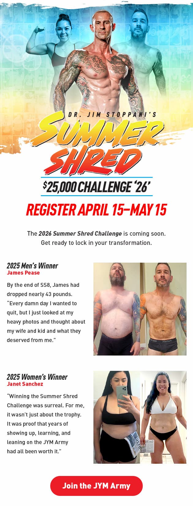 2026 Summer Shred Challenge - Register Now