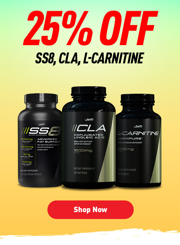 25% off SS8, CLA, L-Carnitine Fat Loss Stack