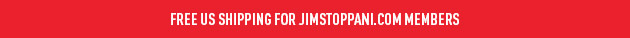 Free U.S. shipping for JimStoppani.com members