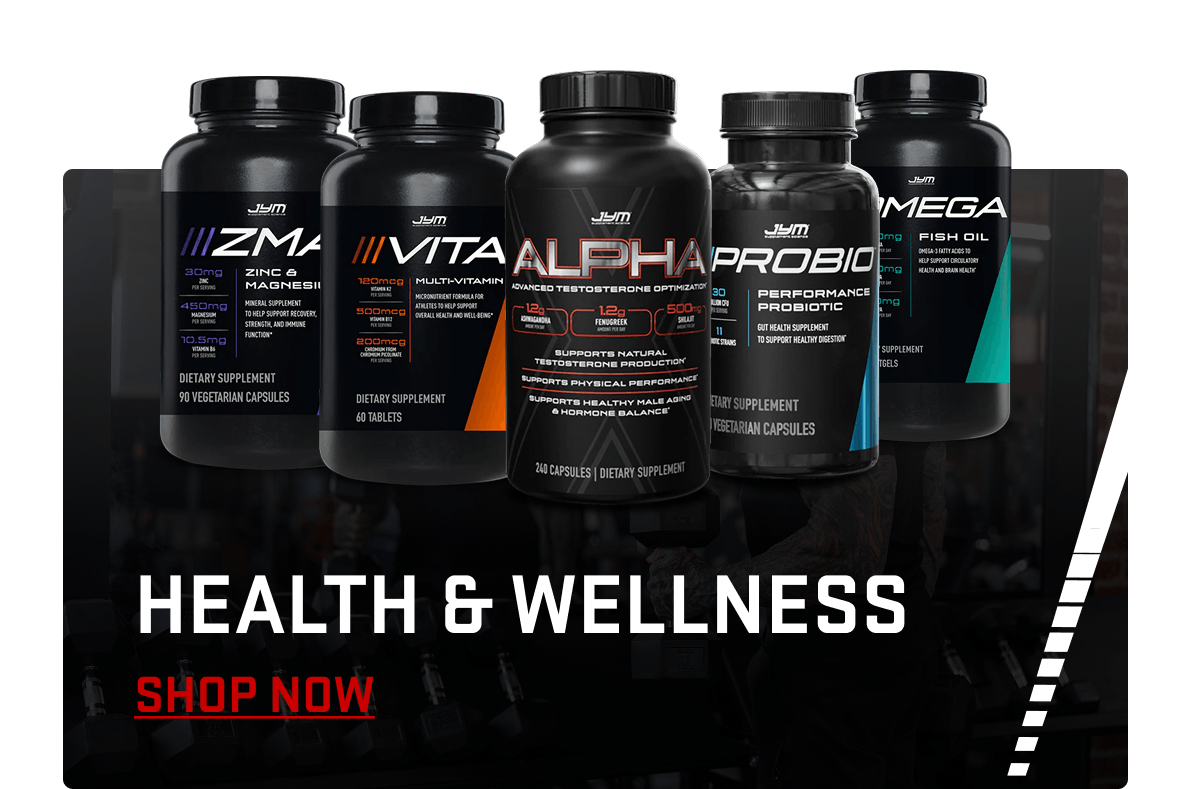 Shop Now (Health & Wellness) - JYM Supplement Science
