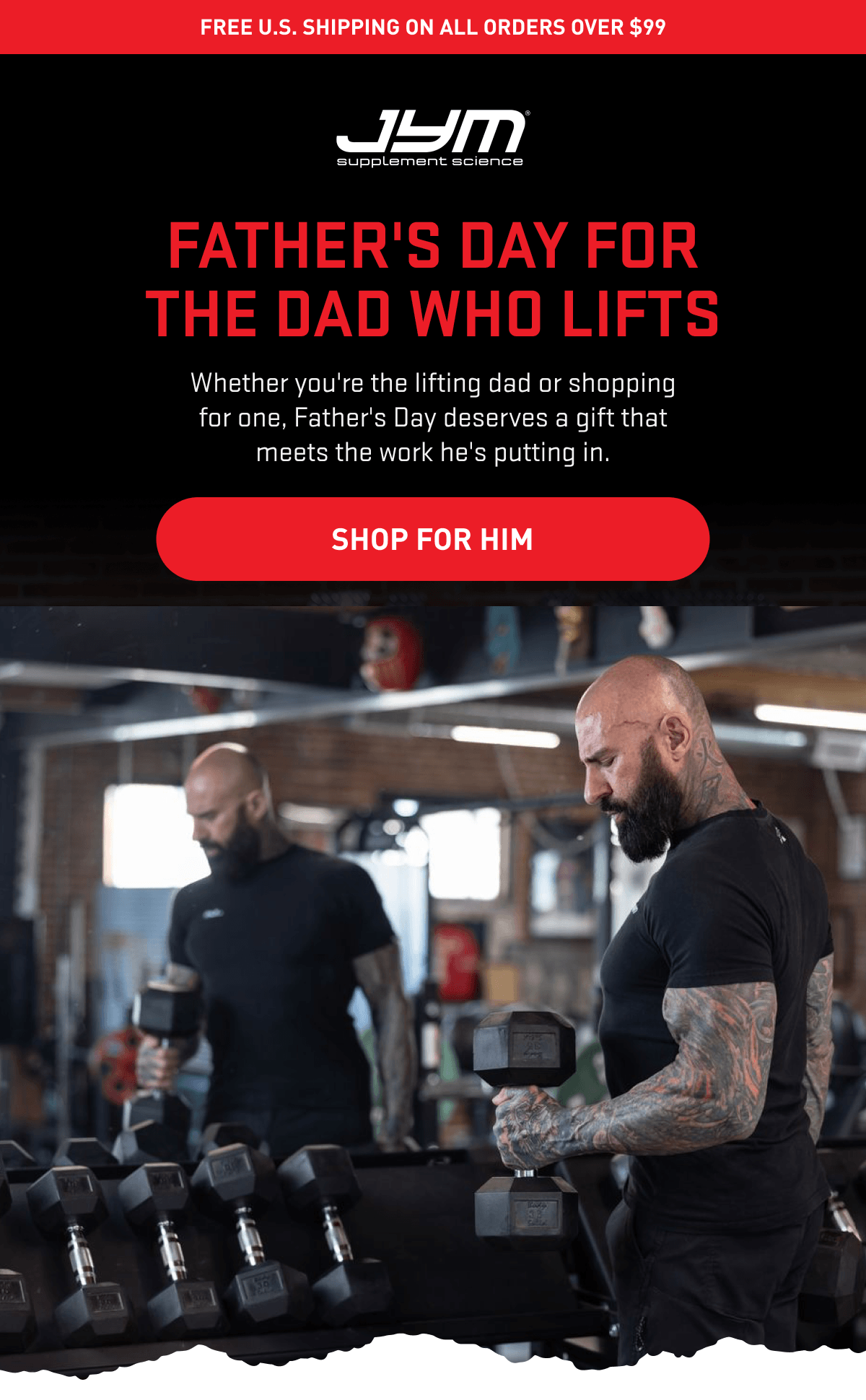 Shop For Him - JYM Supplement Science