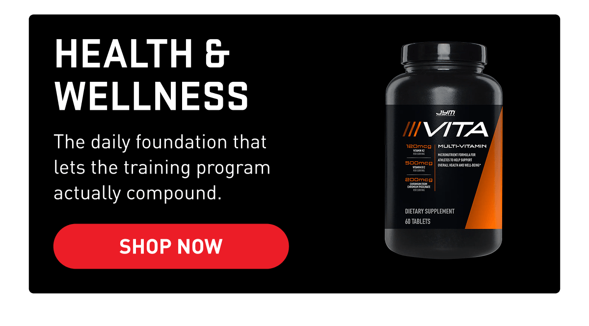 Shop Now (Health & Wellness) - JYM Supplement Science