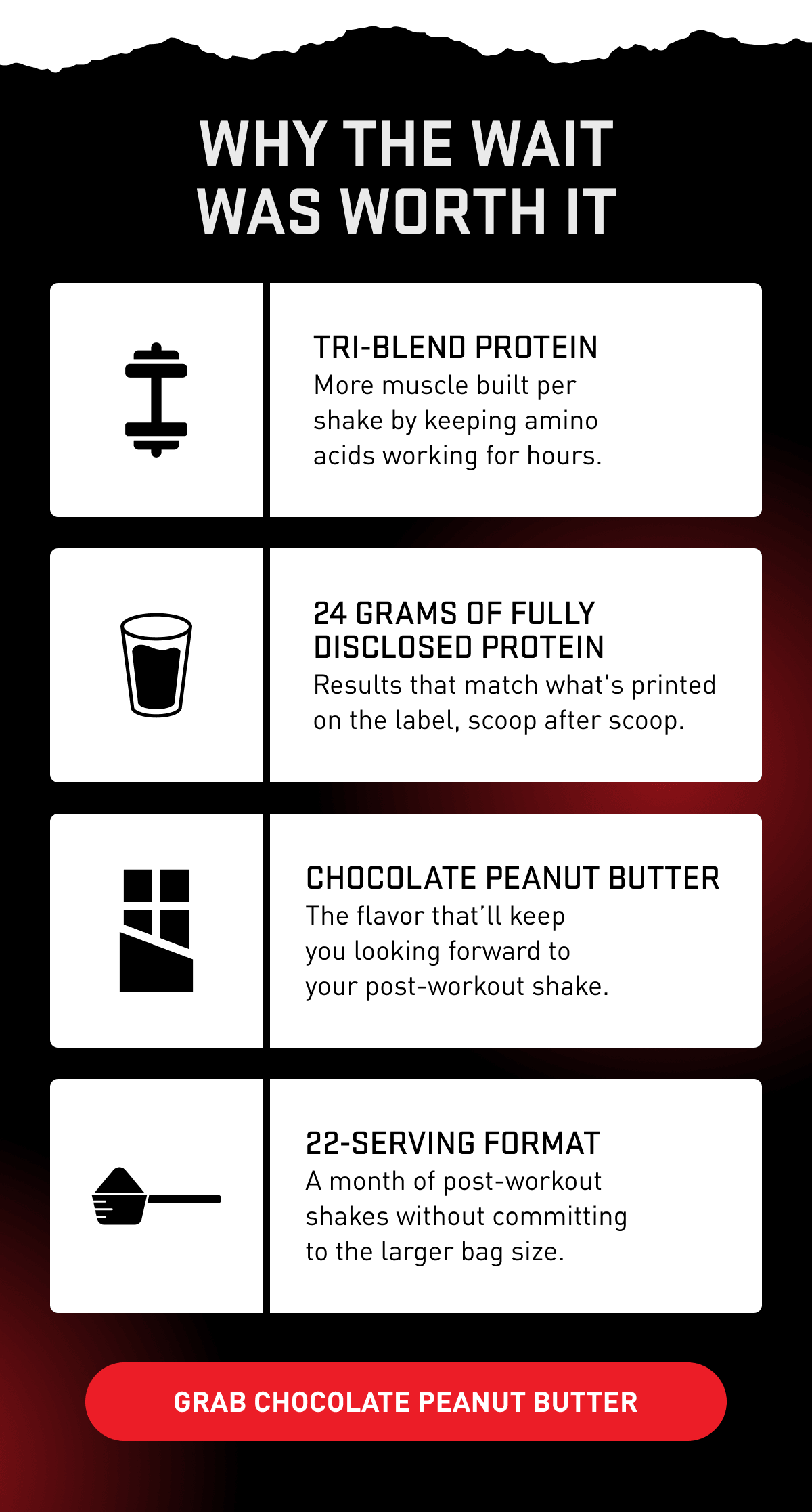 Grab Chocolate Peanut Butter - JYM Supplement Science