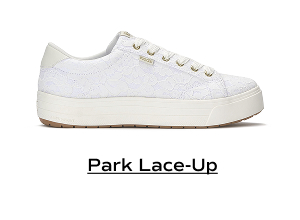 A side view of the Park Lace Celebrations Lace-Up. Shop the Park Lace-Up.