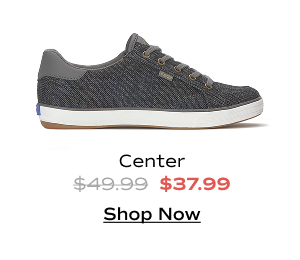 A side view of the Center III Tweed Lace-Up in charcoal which was $49.99 and is now $37.99 for a limited time. Shop Now.