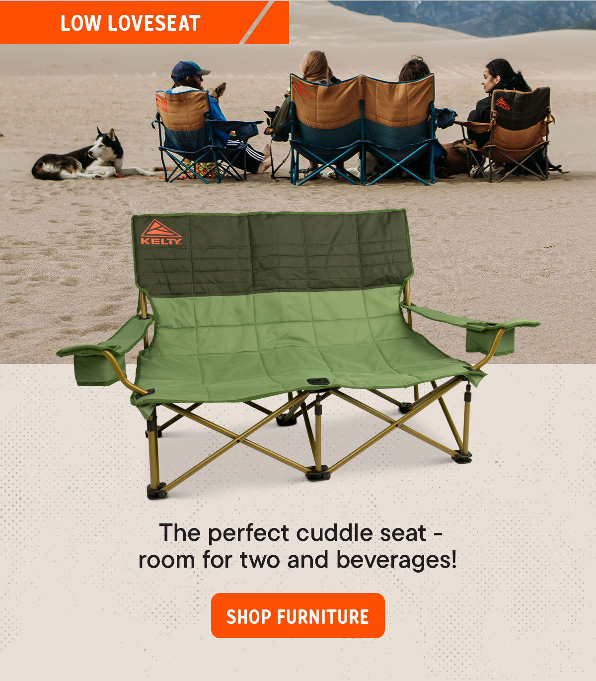 Shop Low Loveseat and other furnitures