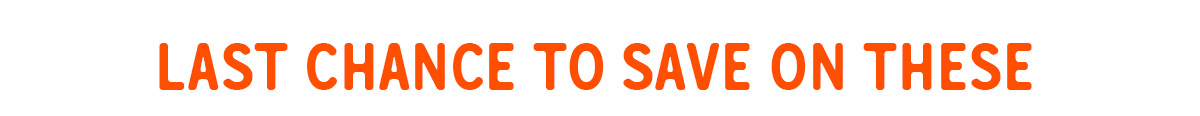 Last chance to Save