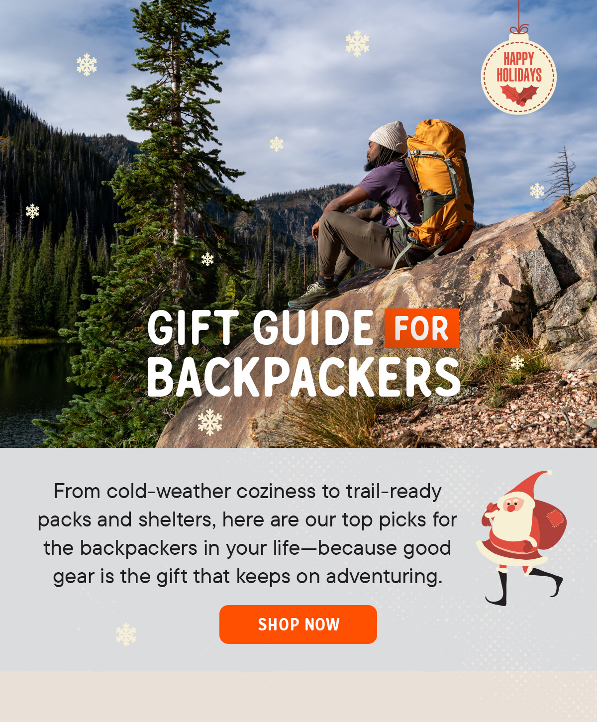 Gift for the backpacker