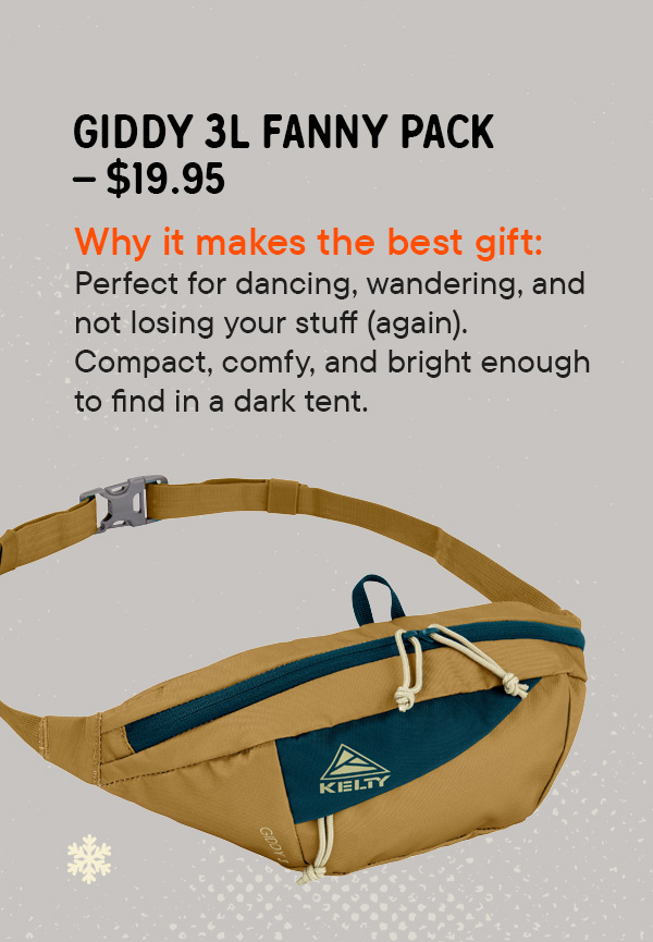 Giddy 3L Fanny Pack