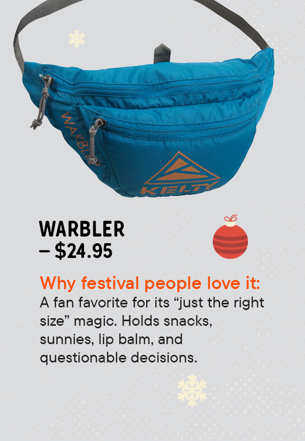 Warbler fanny pack