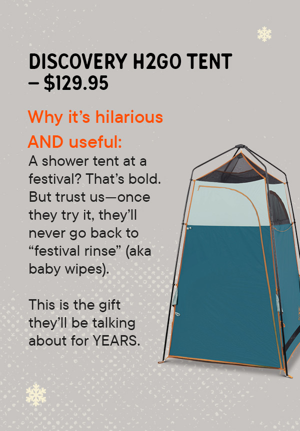 Discovery H2Go Tent