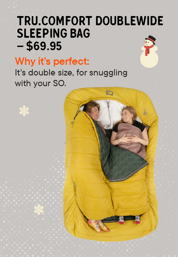 Tru.comfort doublewide sleeping bag