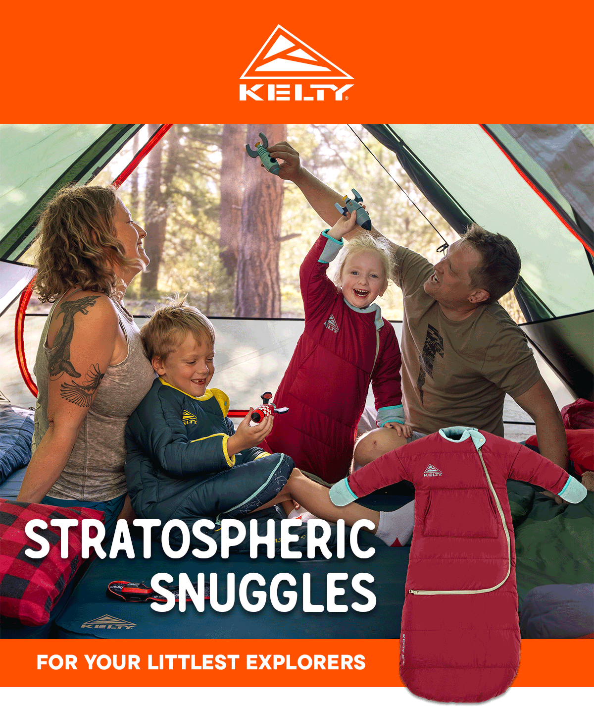 Space Cadet Kids Sleeping Bag
