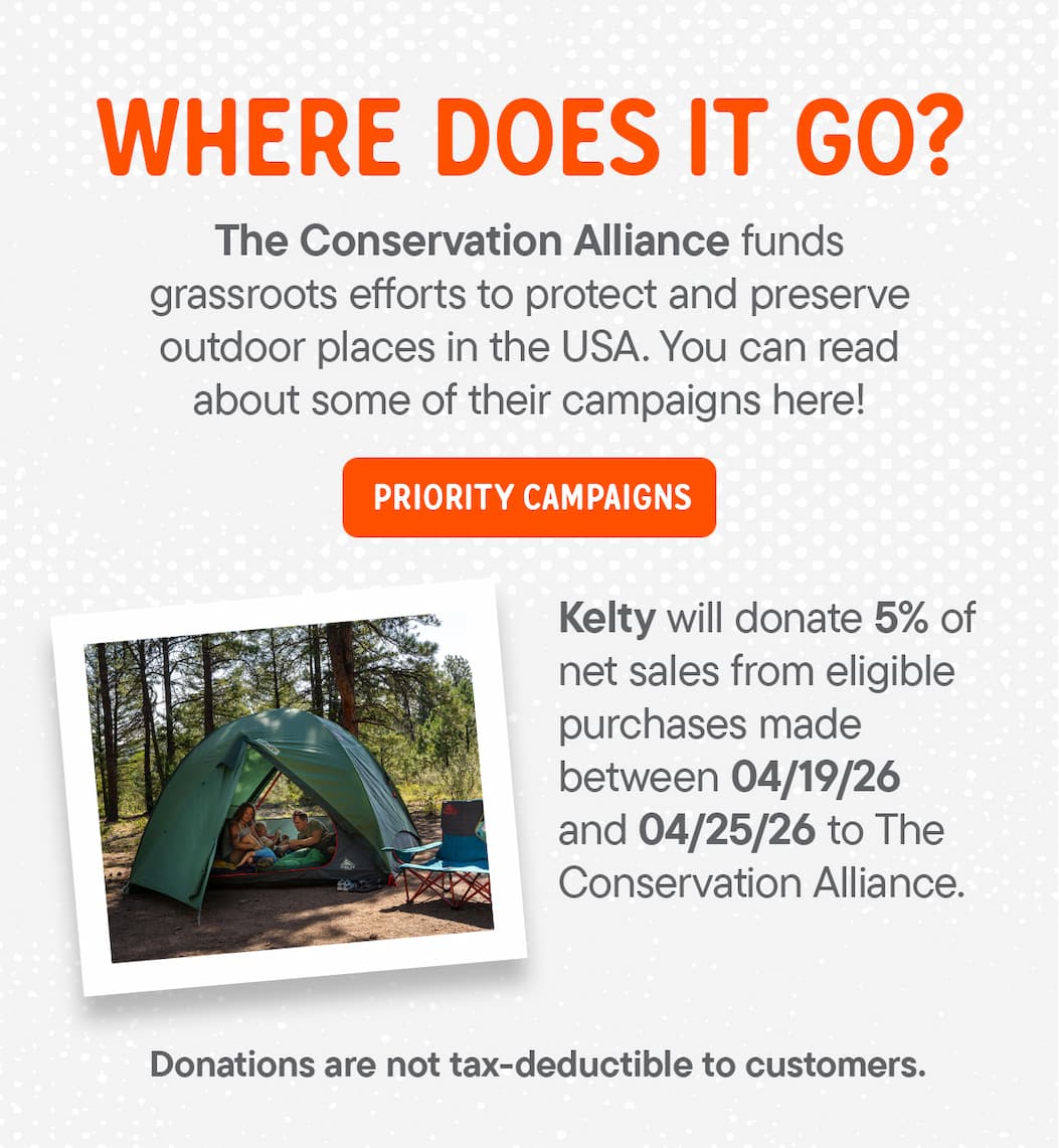The Conservation Alliance funds grassroots efforts to protect and preserve outdoor places in the USA. You can read about some of their campaigns here!