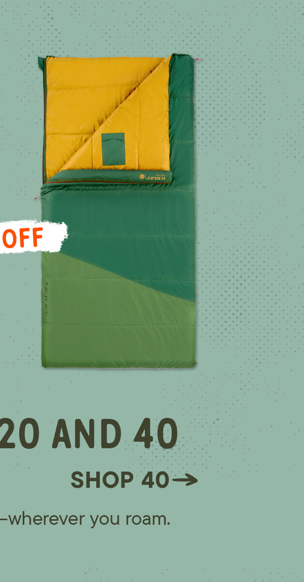Solstice 40 Sleeping Bag