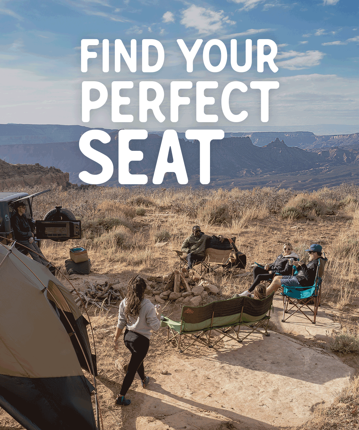 Find your seat at Kelty