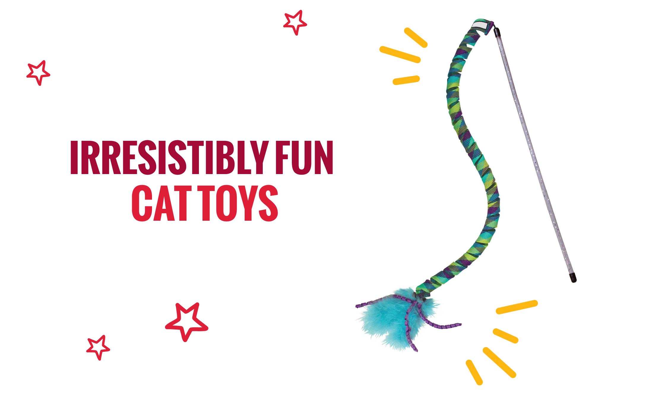 Irresistibly fun cat toys: Image of KONG Cat Teaser