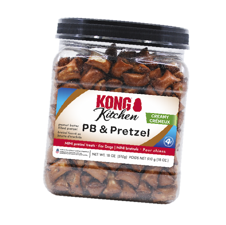 Image of KONG Kitchen Peanut Butter Pretzels