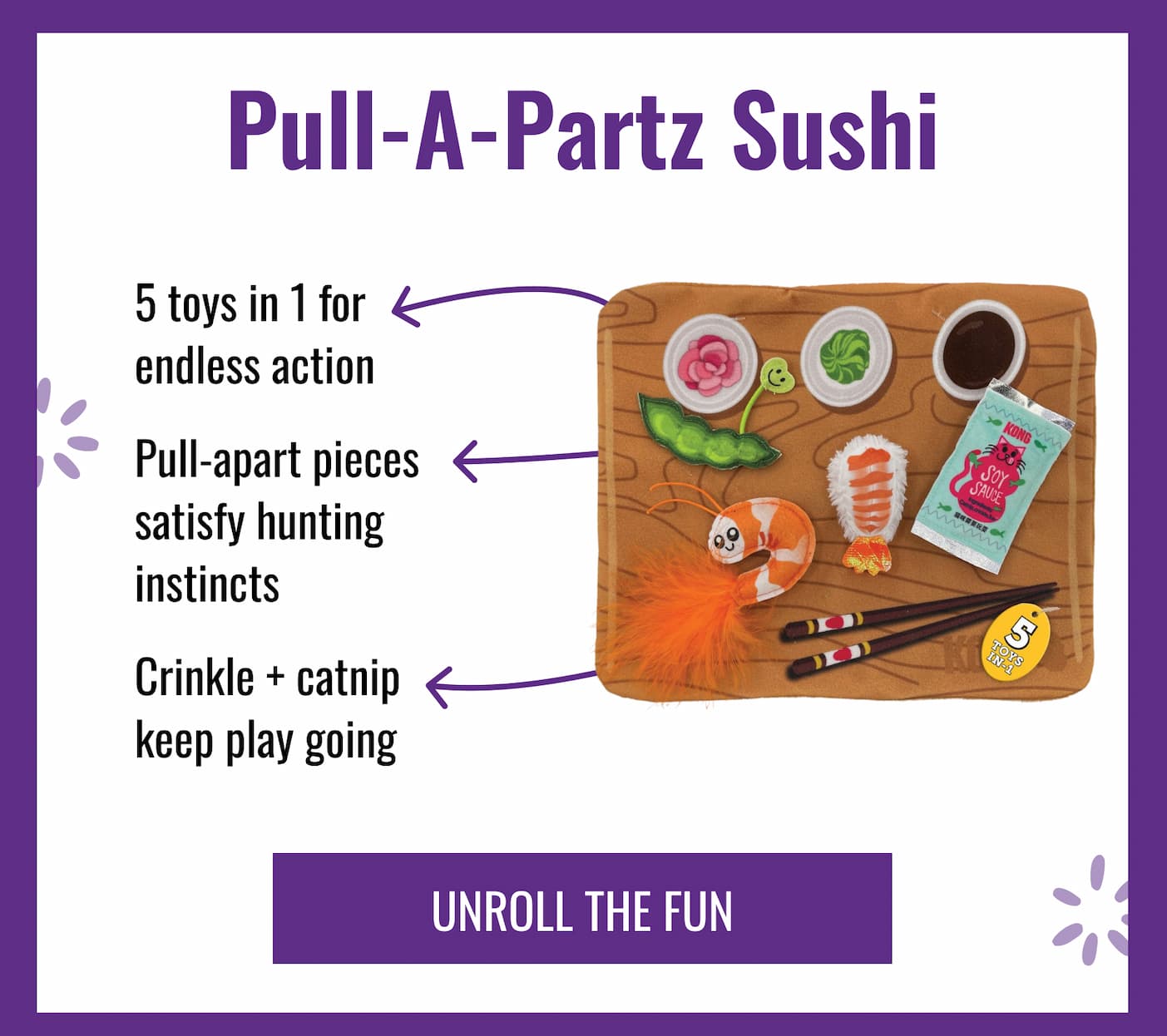 Pull-A-Partz Sushi