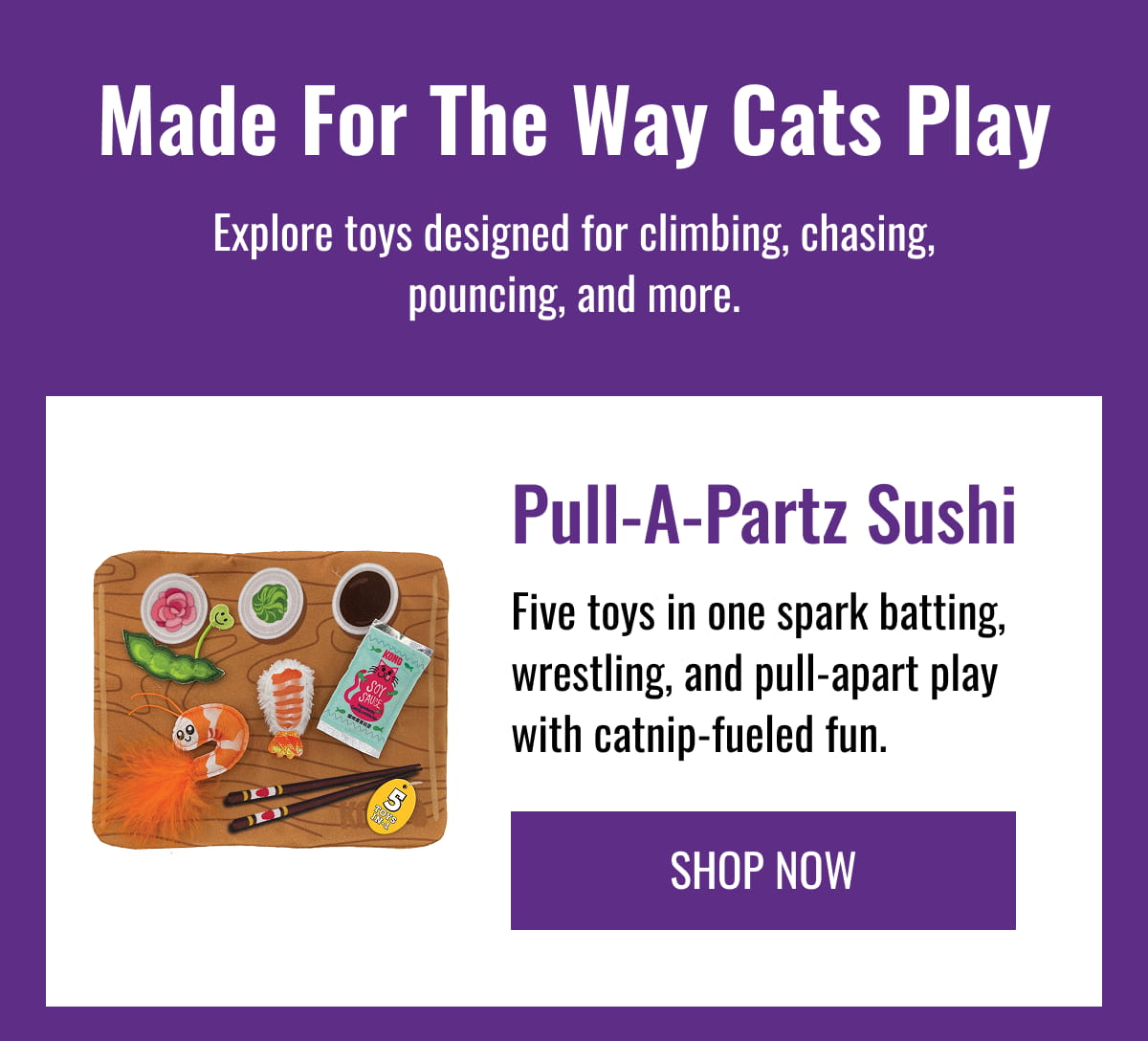 Pull-A-Partz Sushi