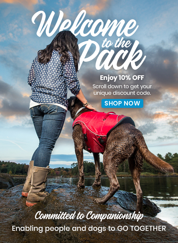 Welcome to the Pack. Enjoy 10% off with code "Welcome10-PREVIEW". Kurgo, enabling people and dogs to go together.