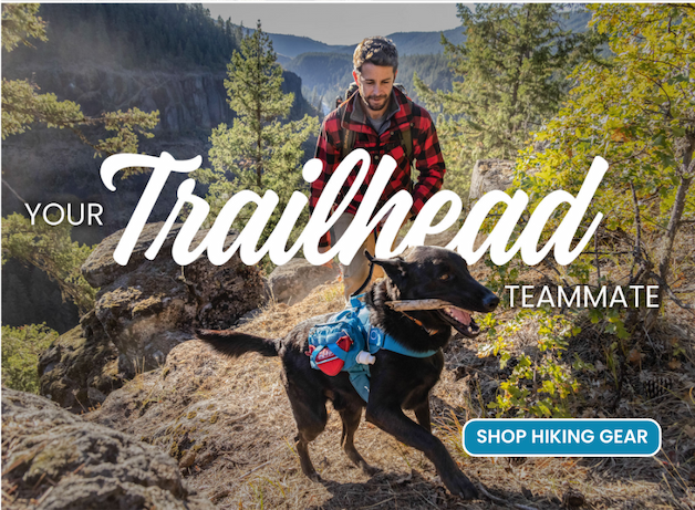 For your trailhead teammate, shop hiking gear
