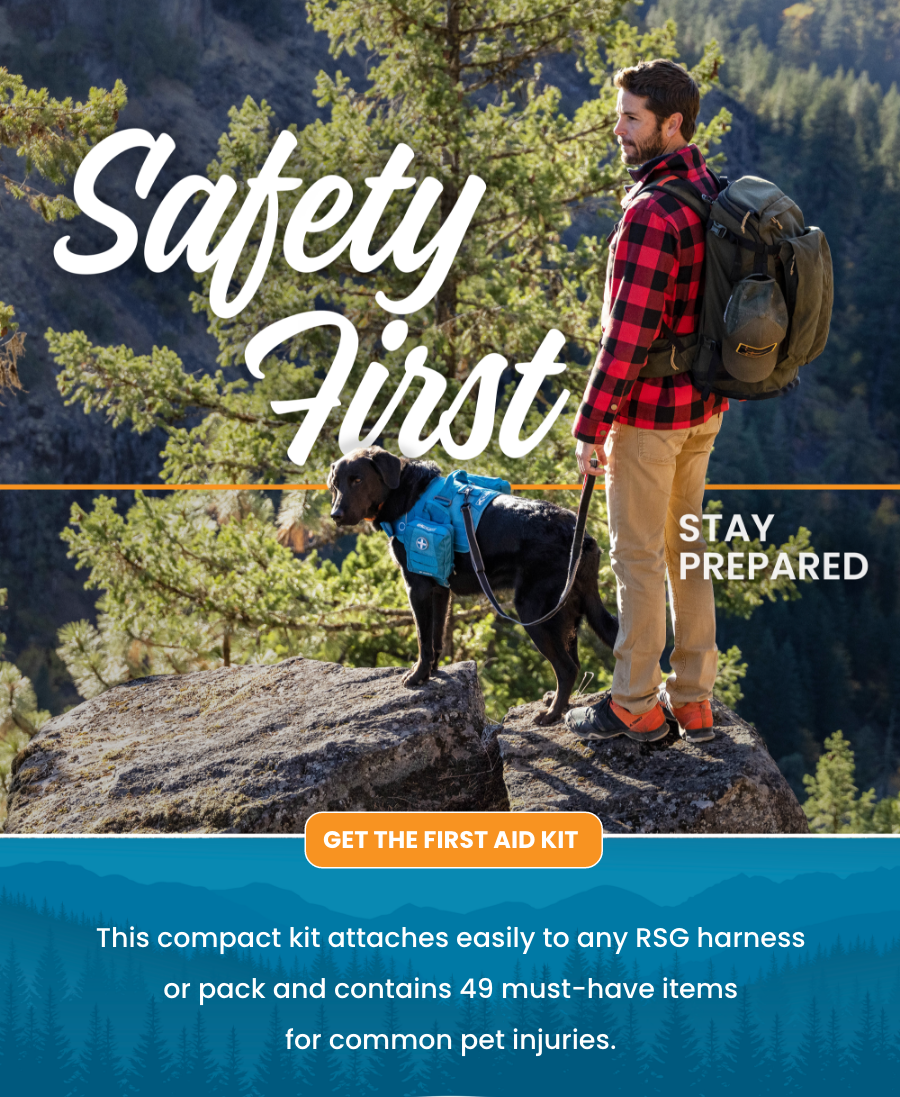 Safety first, stay prepared. Shop the compact first aid kit that easily attaches to any RSG harness or pack. 