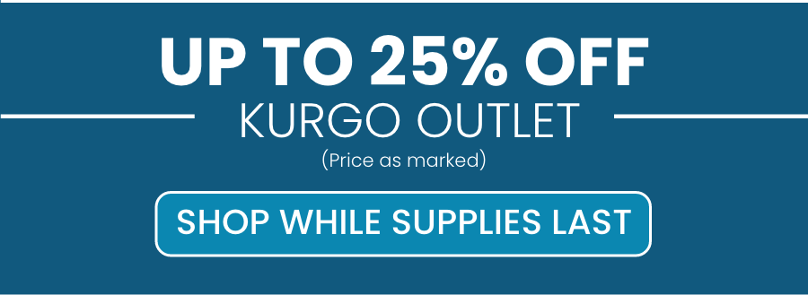 Up to 25% OFF Kurgo Outlet. Price as marked. 