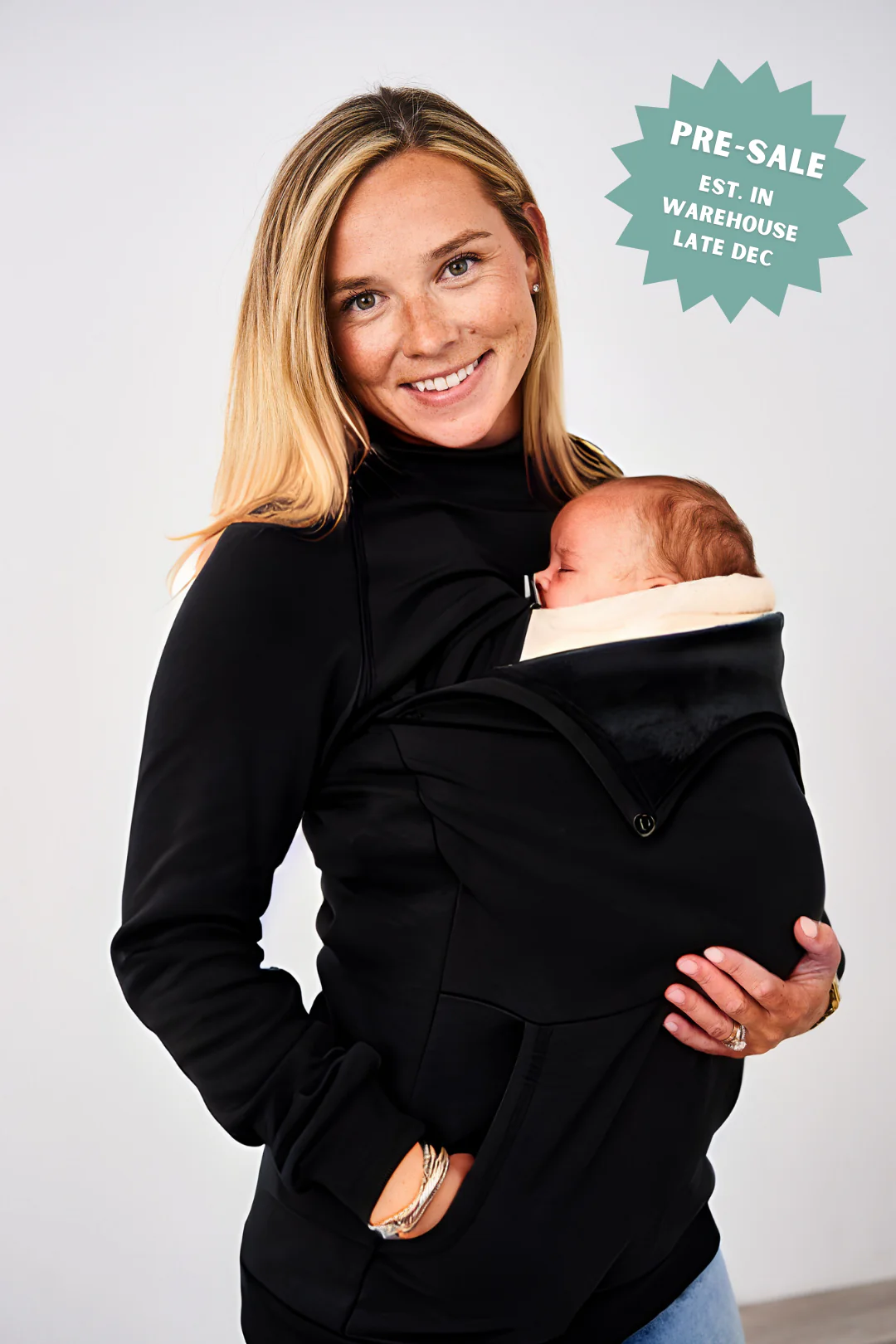 Image of Latched Mama Harbor Snap Nursing Pullover