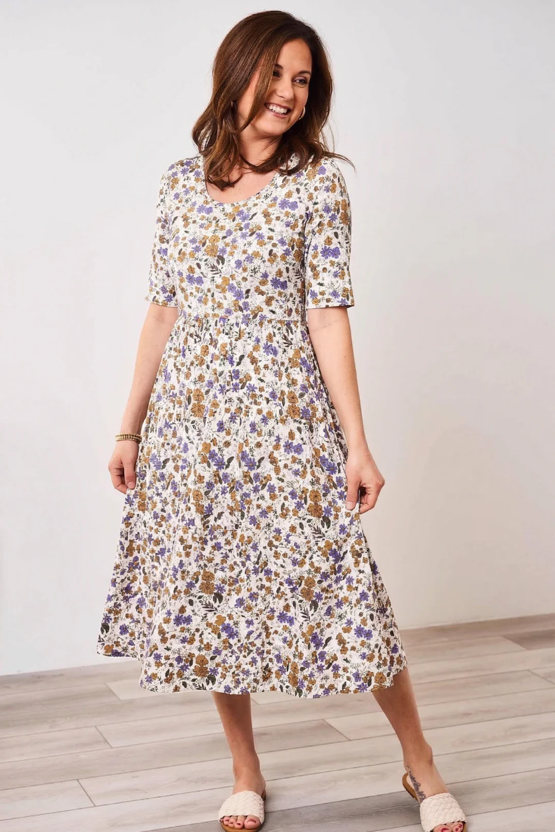 Latched Mama Classic Cotton Nursing Dress