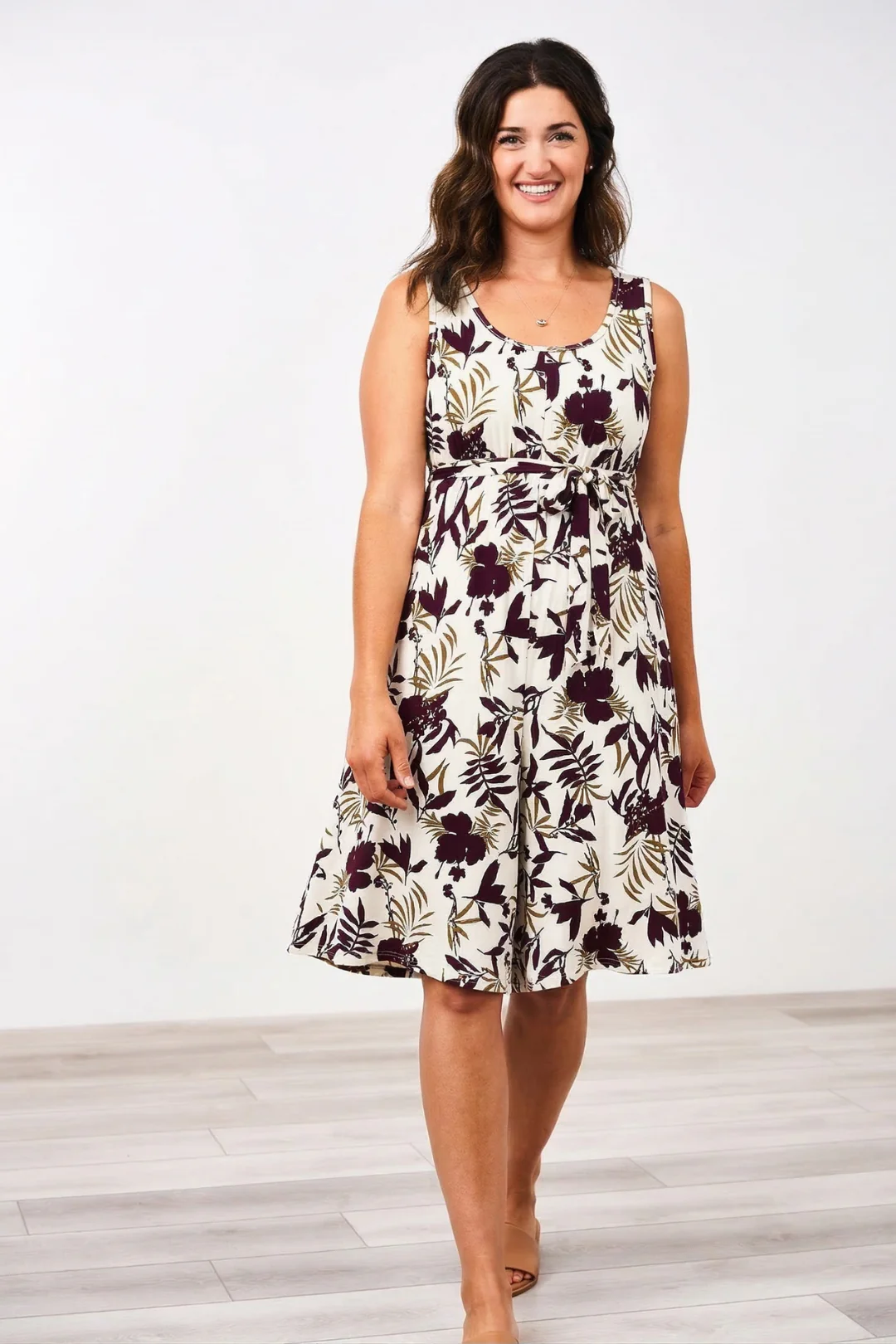 The Momper® Printed Nursing Romper - Standard / Mulberry Grove