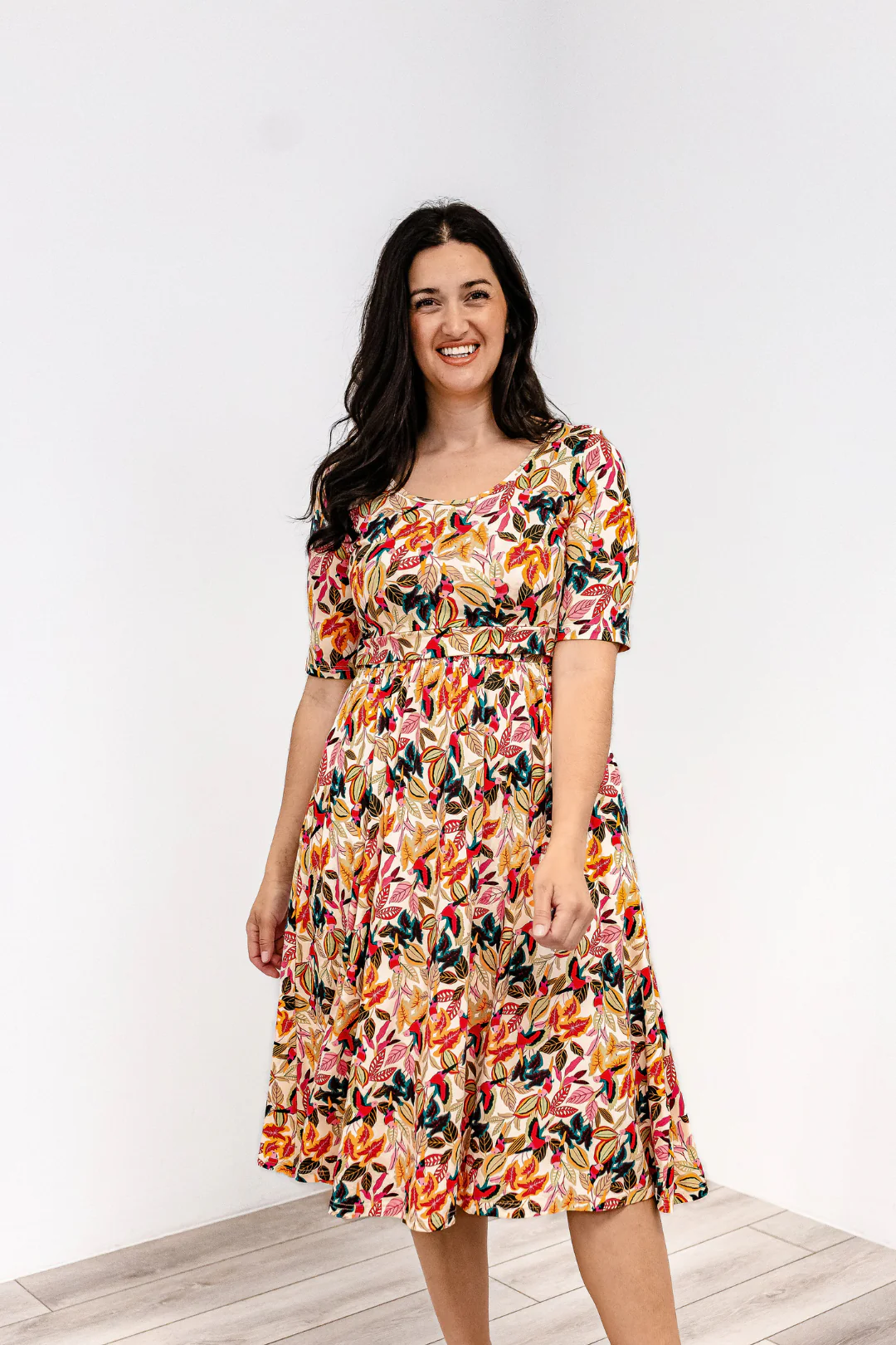 Latched Mama Classic Cotton Nursing Dress