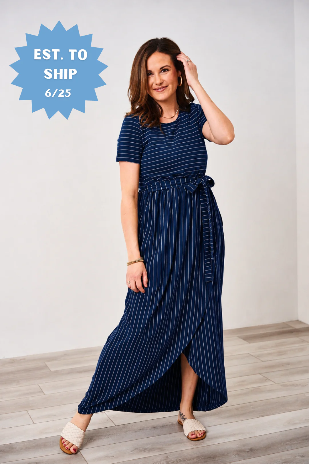 Latched Mama Petal Maxi Nursing Dress