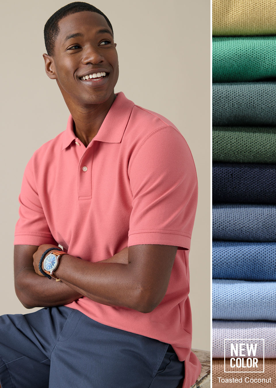 Premium Double L Polo Shirt