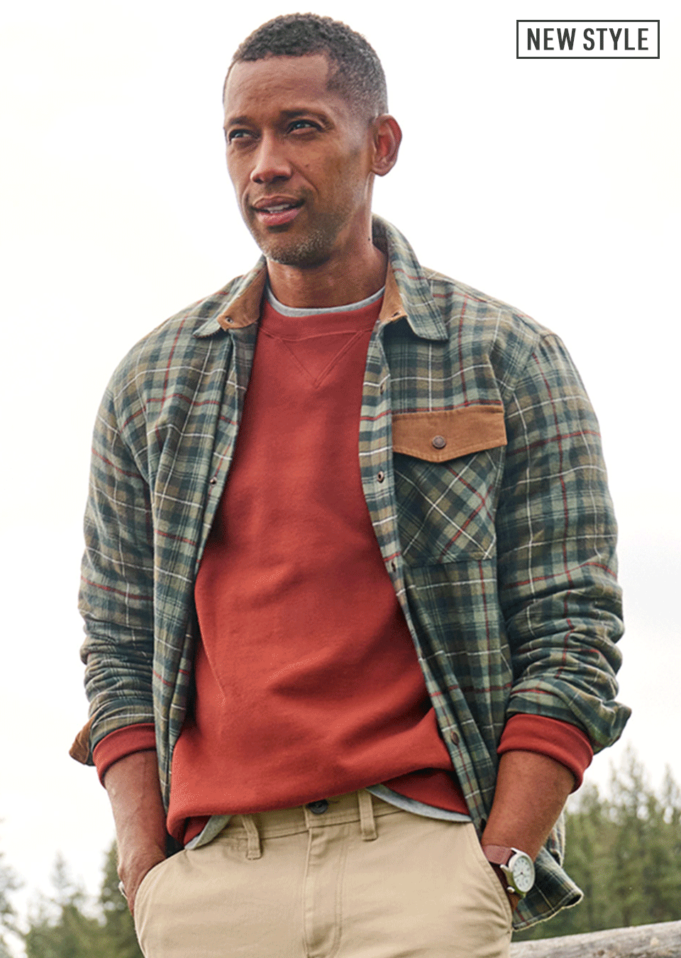 Scotch Plaid Flannel Shirt