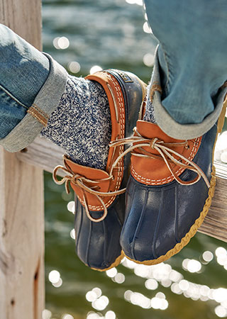 L.L.Bean Rubber Mocs