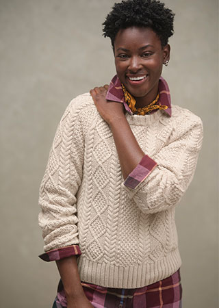 Signature Cotton Fisherman Sweater
