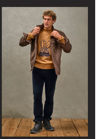Men's Signature Organic Cotton Rollneck Sweater