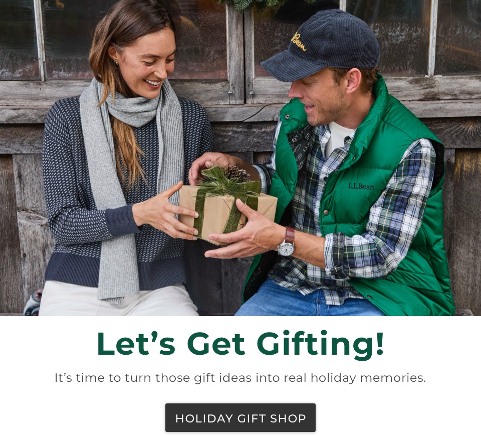 Let’s Get Gifting! It’s time to turn those gift ideas into real holiday memories. 