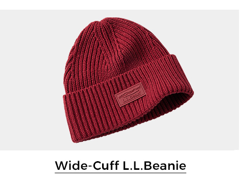 Wide-Cuff L.L.Beanie