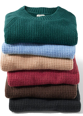 SuperSoft Waffle Sweaters