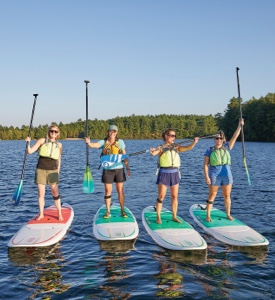 Stand-Up Paddleboarding.