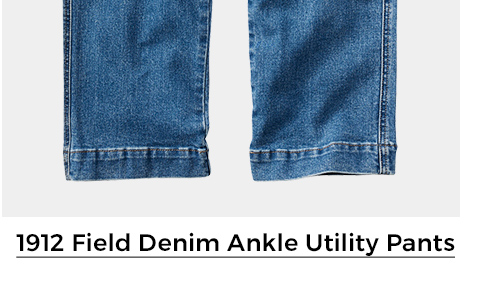 1912 Field Denim Ankle Utility Pants