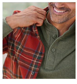 Scotch Plaid Flannel Shirt